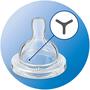 Philips Avent Classic+ Anti-Collic papspeen 6 M+ SCF636/27 2 Stuks