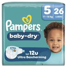 Pampers Baby Dry Luiers Maat 5 11-16 KG 26 stuks