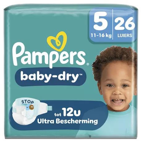 Pampers Baby Dry Luiers Maat 5 11-16 kg 26 stuks