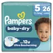 Pampers Baby Dry Luiers Maat 5 11-16 kg 26 stuks
