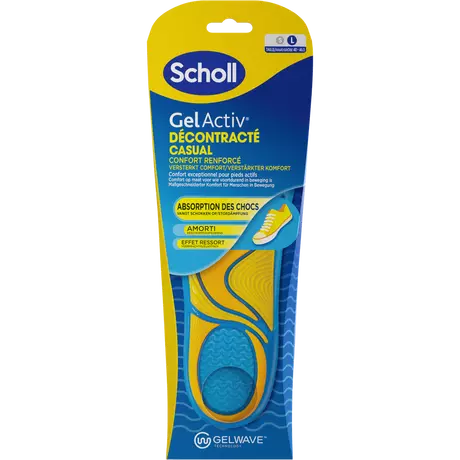 Scholl GelActiv Insoles Casual L