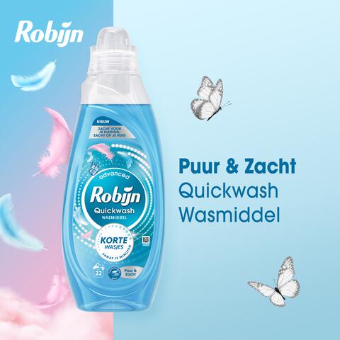 Robijn Quick Wash Puur & Zacht 837 ML
