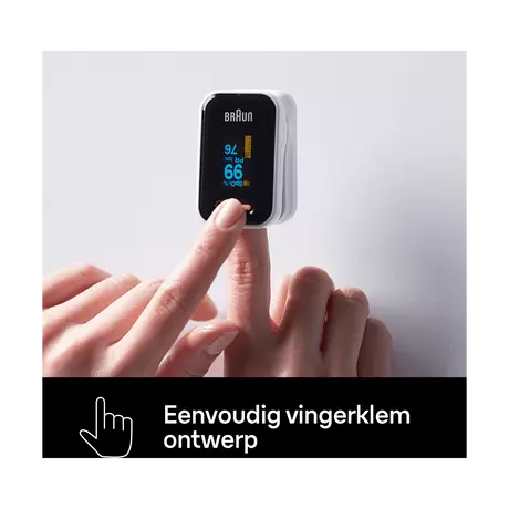 Braun Saturatiemeter met Vingersensor