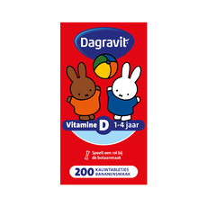 Dagravit Kids Vitamine D 200 kauwtabletten