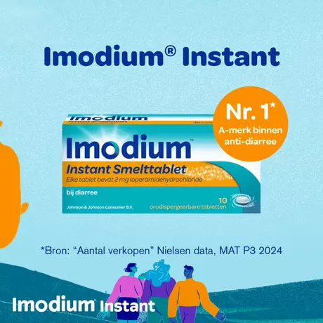 Imodium� Instant 2 MG Smelttabletten 10 stuks