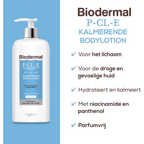 Biodermal P-CL-E Droge & Gevoelige Huid Bodylotion Parfumvrij 400 ML