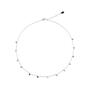BiSjU Jewellery Ketting met Kleine munten Silver - Stainless Steel