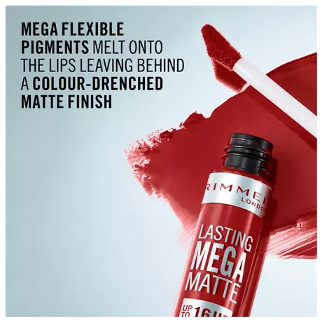 Rimmel London Lasting Mega Matte Liquid Lipstick 500&nbsp;Fire Starter