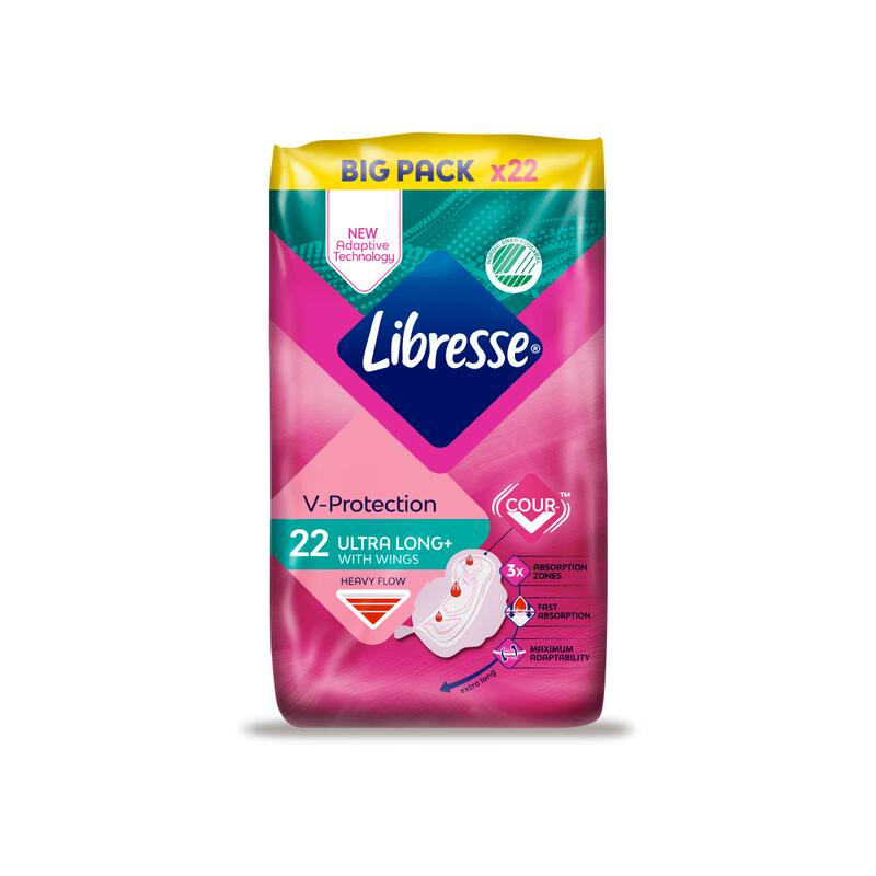 Libresse Ultra Long Maandverband Big Pack 22 stuks