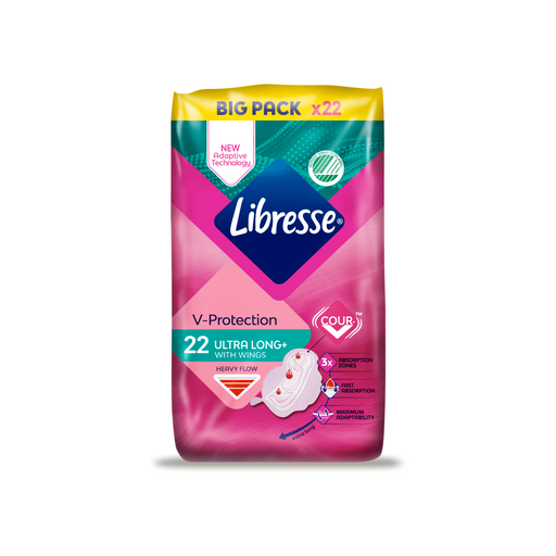 Libresse Ultra Long Maandverband Big Pack 22 stuks