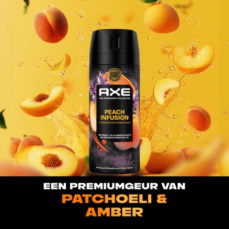AXE Fine Fragrance Peach Infusion Deodorant Bodyspray 150 ML