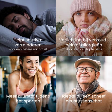 Breathe Right Neusstrips Small/Medium 30 stuks