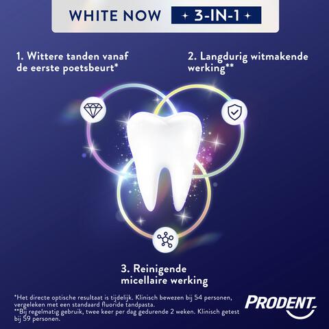Prodent White Now 3-in-1 Forever Young Tandpasta 75 ML