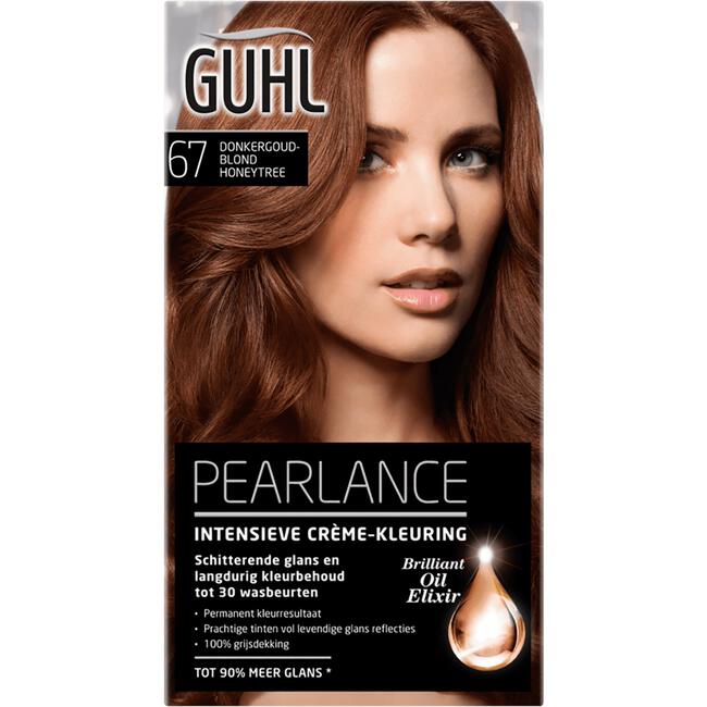 steen Sluimeren gek Guhl Pearlance Intensieve Crème-Haarkleuring 67 Donkergoudblond 2x50 ML 115  ML | Etos