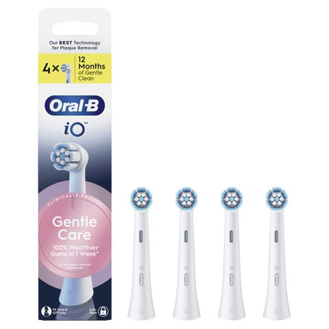 Oral-B iO Gentle Care Opzetborstels Wit 4 Stuks