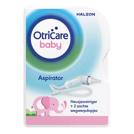 OtriCare Baby Aspirator Neusjesreiniger bij een Verstopte Neus