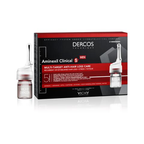 Vichy Dercos Aminexil Clinical Anti Hair Loss Men 21 stuks