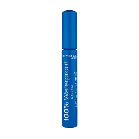 Rimmel London 100% Waterproof Mascara 001 Black