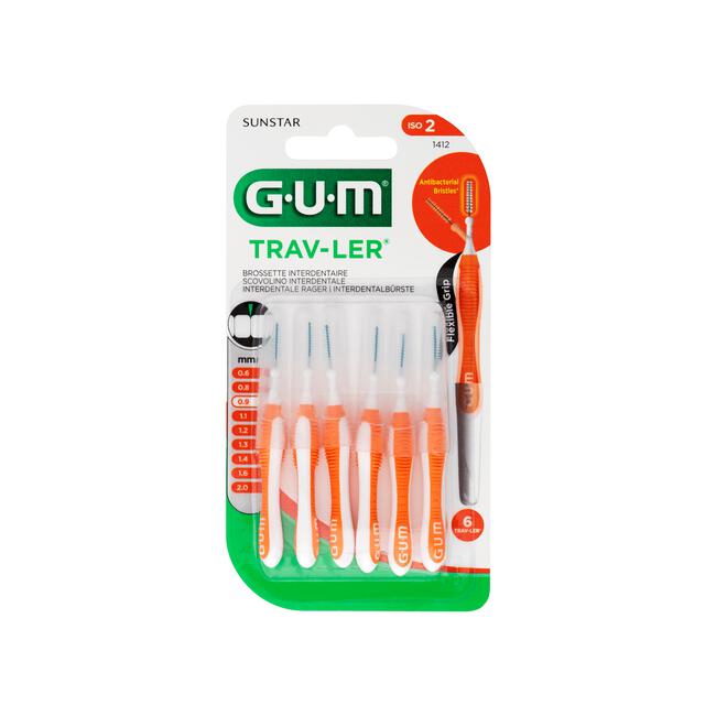 GUM Trav-Ler Oranje 0,9 MM