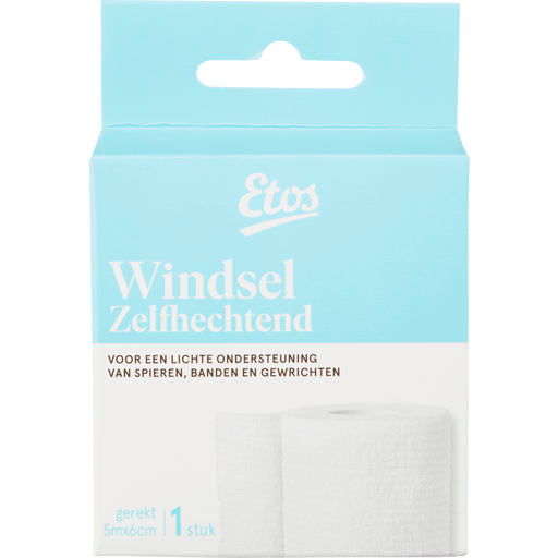 Etos Zelfhechtend Windsel 5 M X 6 CM