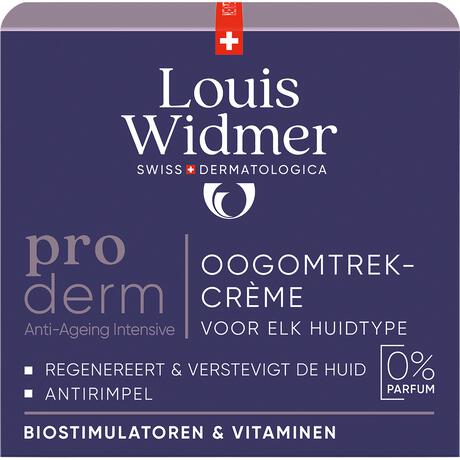 Louis Widmer Proderm Oogomtrekcrème Zonder Parfum 30 ML