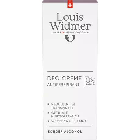 Louis Widmer Bodycare Deodorant Creme Zonder Parfum 40 ML