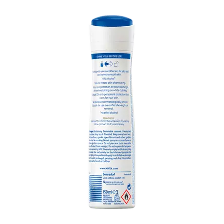 NIVEA Black & White Invisible Silky Smooth Deodorant Spray 150 ML