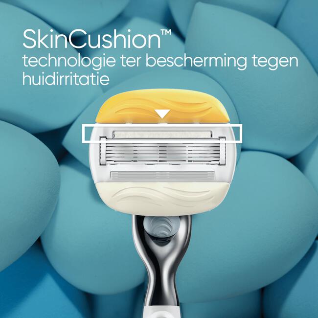 Gillette Venus Comfortglide Coconut Luipaard Scheersysteem 5 Blades plus 1 Mesje