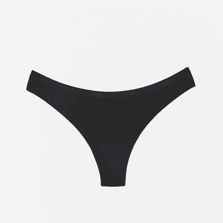 Snuggs period underwear Brazilian light black S