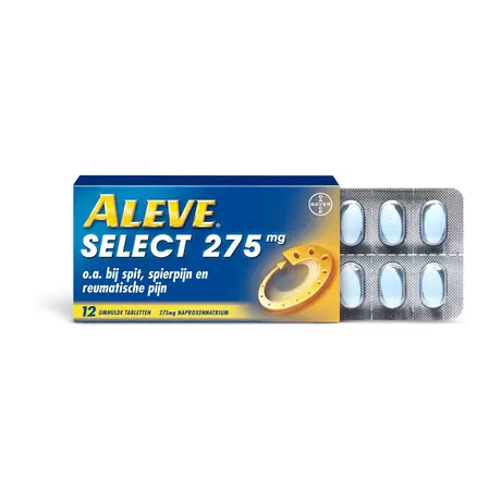 Aleve Select Bij Rugpijn Spierpijn en Gewrichtspijn Tabletten 12 stuks