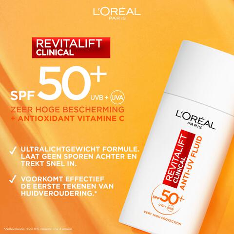 L'Oréal Paris Revitalift Clinical Vitamin C UV Fluid Daily Moisturizer 50 ML