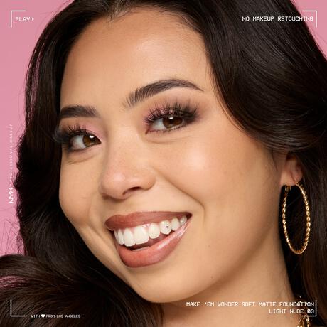 NYX Professional Makeup Make 'EM Wonder Foundation 09 Light Nude