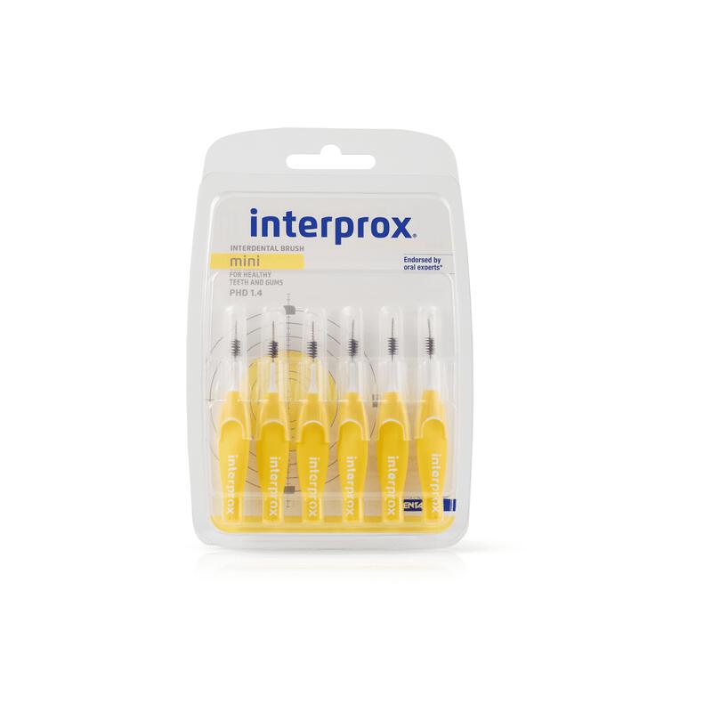 Interprox Mini Ragers Geel PHD 1.4 mm 6 stuks