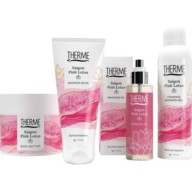 Therme Saigon Pink Lotus Foaming Showergel 200 ML