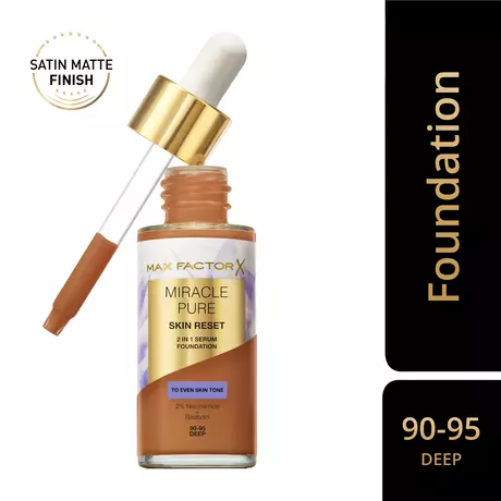 Max Factor Miracle Pure Serum Foundation 90-95 Deep 30 ML