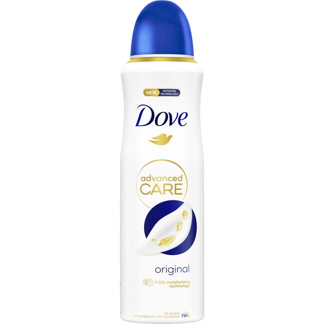 Dove Advanced Care Original Anti-Transpirant Deospray 200 ML