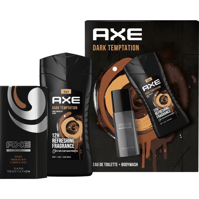 AXE Dark Temptation Geschenkset Eau de Toilette + Bodywash