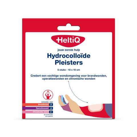 HeltiQ Hydrocolloid Pleisters 5 stuks