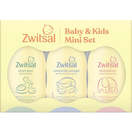 Zwitsal Baby & Kids Mini Set 3 x 75 ML