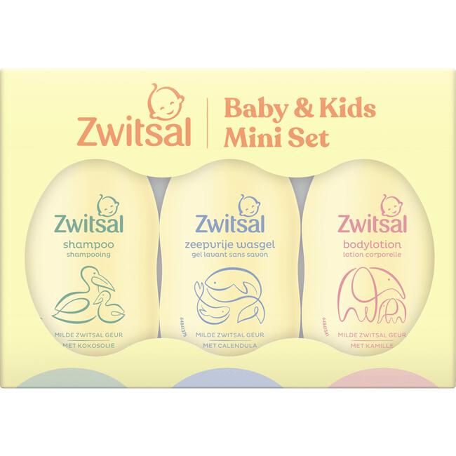 Zwitsal Trial Pack 3x75 ML 5 Stuks
