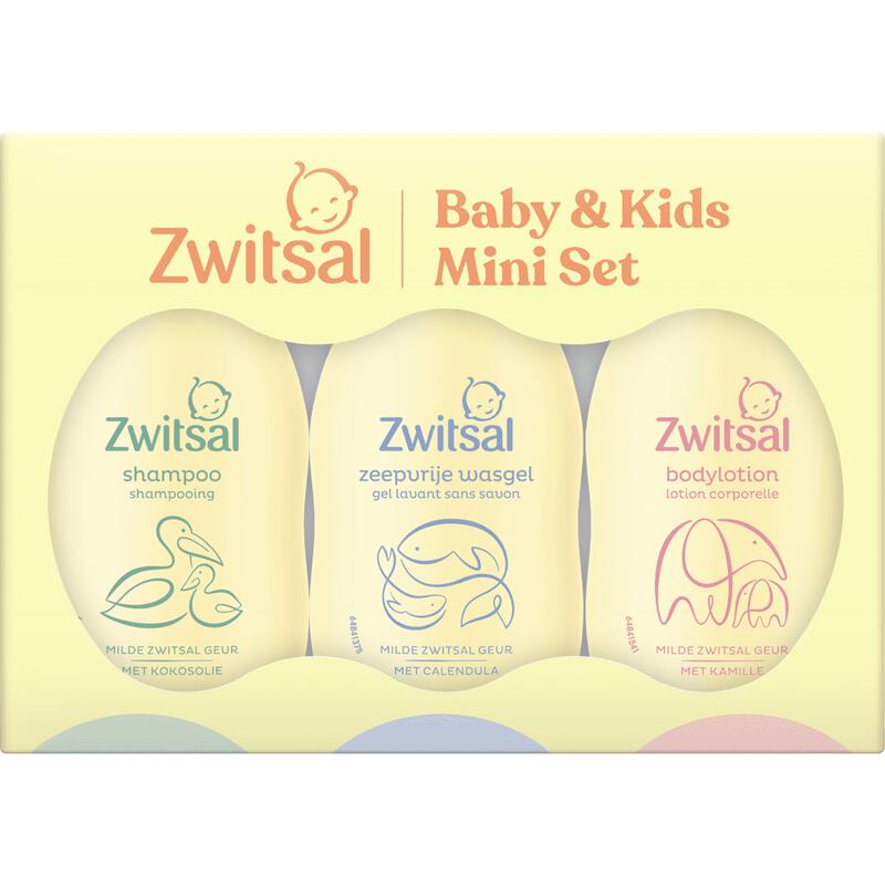Zwitsal Baby & Kids Mini Set 3x75 ML