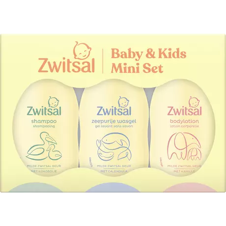 Zwitsal Baby & Kids Mini Set 3x75 ML