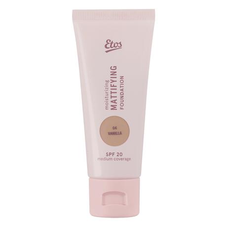 Etos Moisturizing Mattifying Foundation SPF 20 04 Vanilla