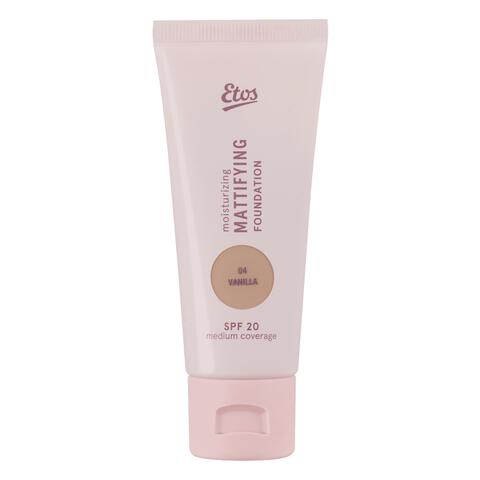 Etos Moisturizing Mattifying Foundation SPF 20 04 Vanilla