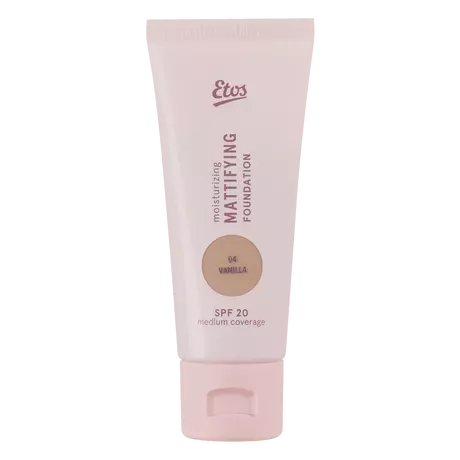 Etos Moisturizing Mattifying Foundation SPF 20 04 Vanilla