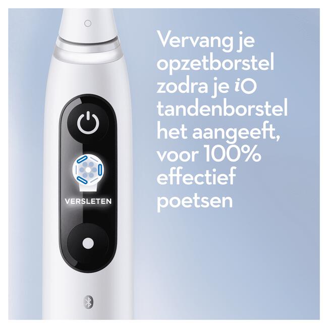 Oral-B iO 8S Wit Elektrische Tandenborstel By Braun