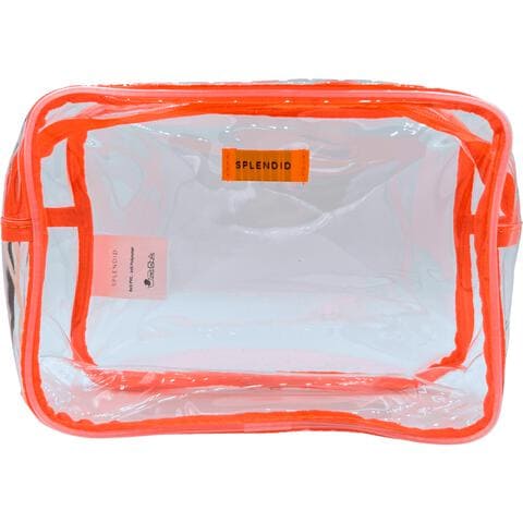 Splendid Toilettas Oranje Doorzichtig Medium