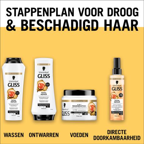 Gliss Total Repair Shampoo 250ml