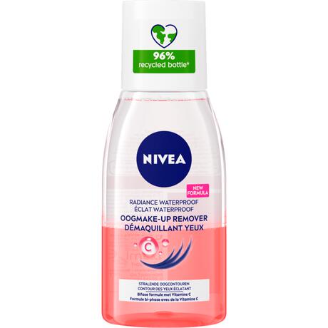 NIVEA Oogmake-up Remover Radiance Waterproof 125 ML