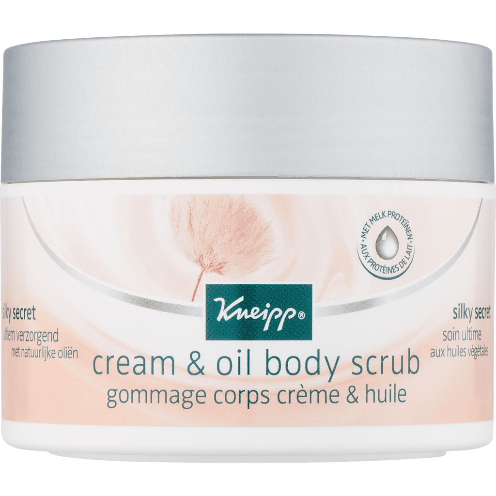 Kneipp Silky Secret Cream & Oil Body Scrub 200 ML Etos